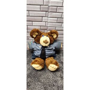 Vintage 1986 Jedgar Sheriff Moody Hollow Furskin Plush Bear 22" Xavier Roberts #